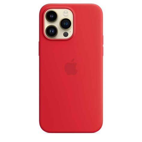 Achetez Coque MagSafe Silicone IPhone 14 Pro Max Rouge Chez Apple Pas