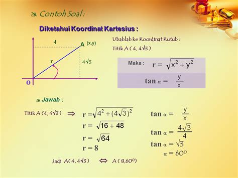 Contoh Soal Koordinat Kutub Satu Trik