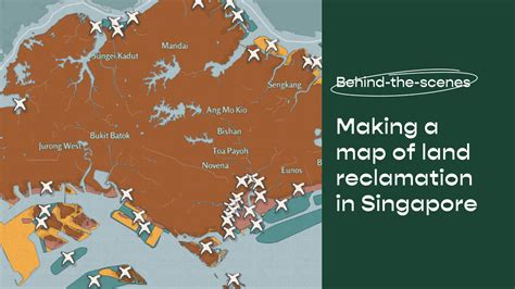 Making A Map Of Land Reclamation In Singapore