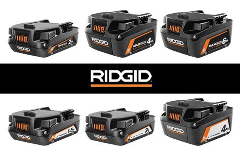 Ridgid Ridgid Volt Lithium Ion Battery And Charger Starter Kit