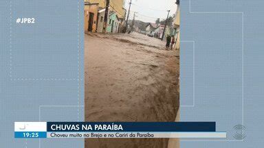 JPB 2ª Edição TV Paraíba Chuvas são registradas no Brejo e Cariri