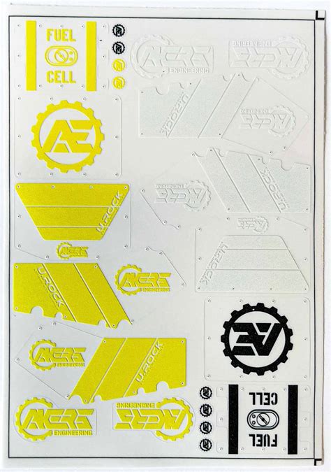 Urock Buggy Panel Decalsn Akers Engineering