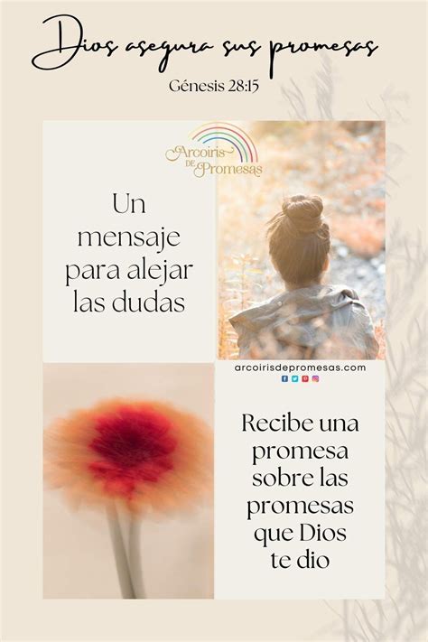 Dios Asegura Sus Promesas Arcoiris De Promesas Gods Promises Faith