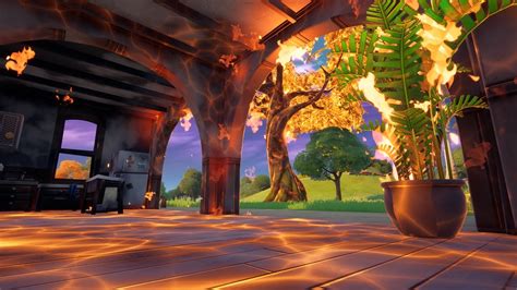 Set Structures On Fire Fortnite Challenge Guide Youtube