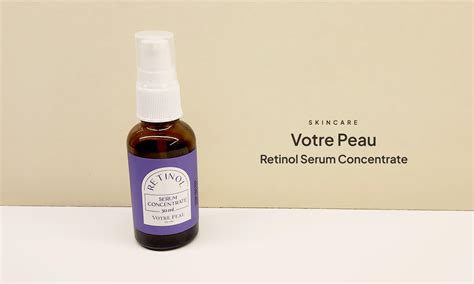 Skincare Votre Peau Retinol Serum Concentrate Review Indonesia