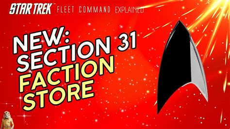 New Section Faction Store How To Play Star Trek Fleet Command