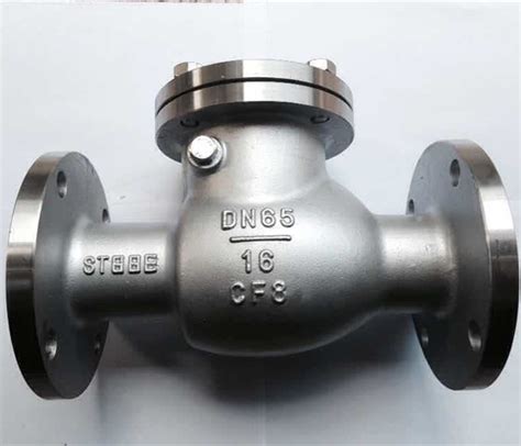 Factory Ansi Gost Din Non Return Lift Swing Flanged Flange Stainless Steel Check Valve China