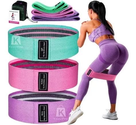 Kit Faixa Elastica Hip Mini Band Treino Exercicio Academia Mercadolivre