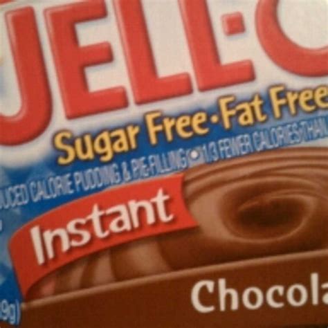 Jello Chocolate Pudding Nutrition Label