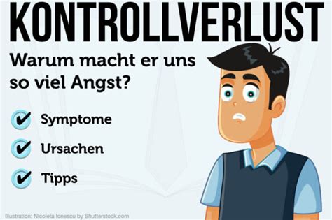 Kontrollverlust Bedeutung Symptome Tipps