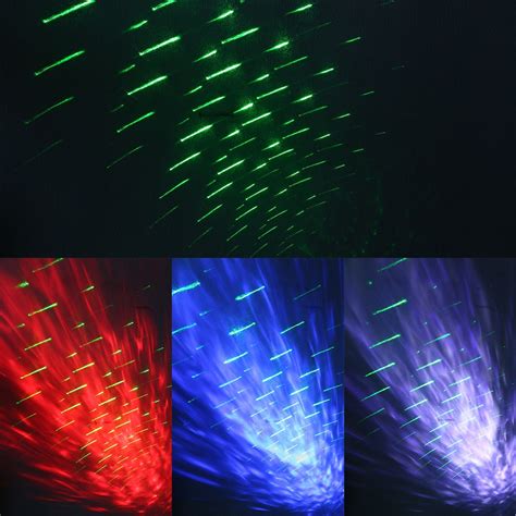 Outdoor Shooting Star And Cloud Dynamic Laser Light Projector Black Us