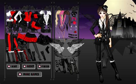 Vampire Dress Up - Play Online on Flash Museum 🕹️