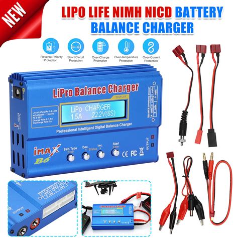 IMAX B6 Battery Balance Charger 80W Lipo NiMh Li Ion Ni Cd RC Charger