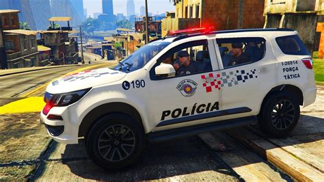 FORÇA TÁTICA TROCA DE TIROS CPF CANCELADO GTA V VIDA POLICIAL YouTube