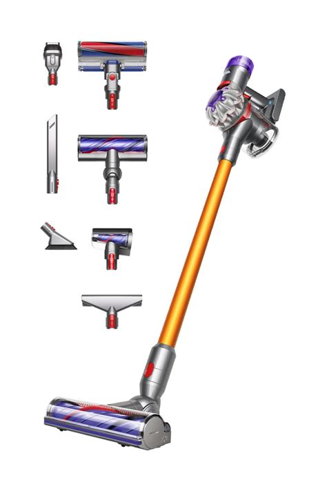 Dyson V Absolute Aspirapolvere Senza Filo Argento Giallo Senza