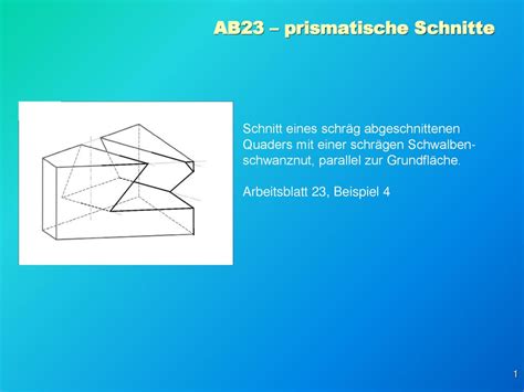 Ab Prismatische Schnitte Ppt Herunterladen