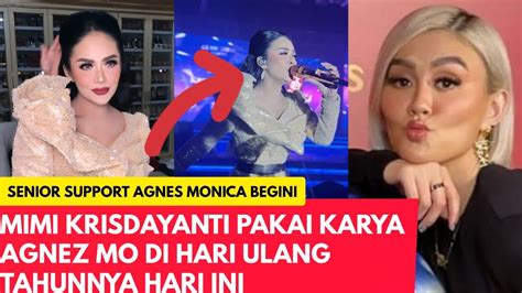 Mimi Krisdayanti Pakai Karya Agnez Mo Di Hari Ulang Tahunnya Tadi Youtube