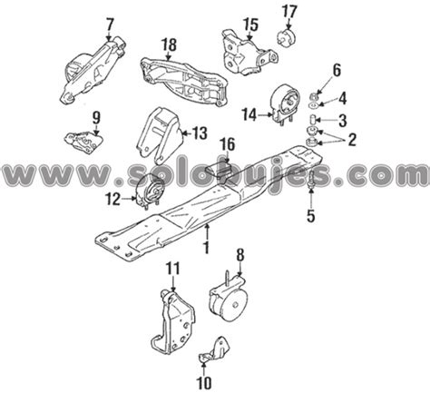 Soporte Motor Derecho Esteem 1998 Solobujes