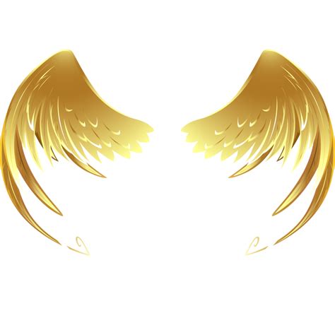 Gold Angel Wings Png Free Image Png