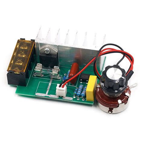 W V Ac Scr Electric Voltage Regulator Motor Speed Controller