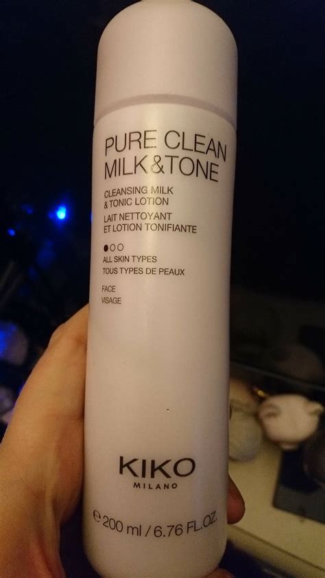 Composition Kiko Pure Clean Milk And Tone Lait Nettoyant Et Lotion Tonifiante Ufc Que Choisir