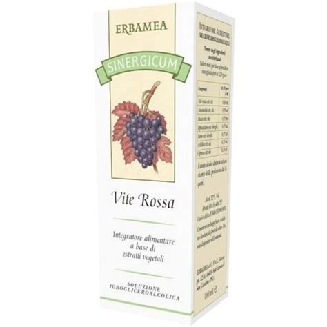 Sinergicum Vite Rossa Erbamea Ml Farmacia Loreto