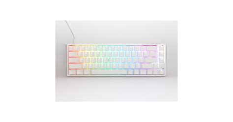 Ducky One Classic Pure White Sf Toetsenbord Wit Us Lay Out Cherry