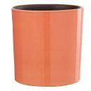 Cache Pot en Céramique Design Flek 20cm Orange