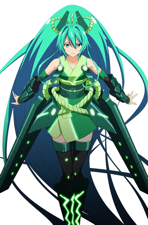 Safebooru 1girl Aqua Hair Armor Bare Shoulders Faulds Fusion