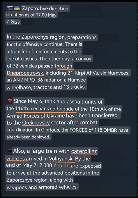 Martin Tuitero On Twitter Rus Tlgrm Sobre Despliegues Ukr Sector