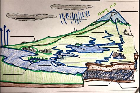 Watershed Tributary Diagram