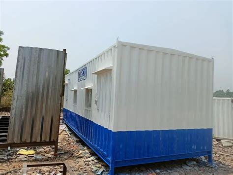 Steel Prefab Office Modular Gi Portable Cabin For Site Office At