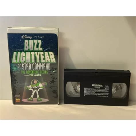 Walt Disney Buzz Lightyear Of Star Command The Adventure Begins Vhs