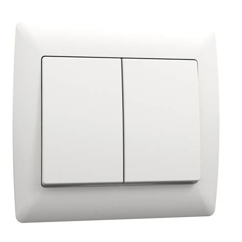 Comutador De Lustre Branco Sirius Maxmat