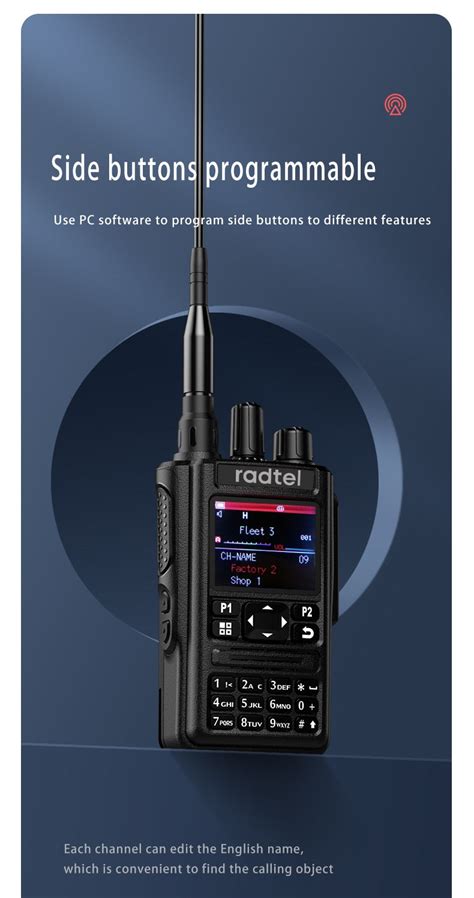 Radtel RT-490 GPS 6 Bands Amateur Ham Two Way Radio 512CH Air Band Wal ...