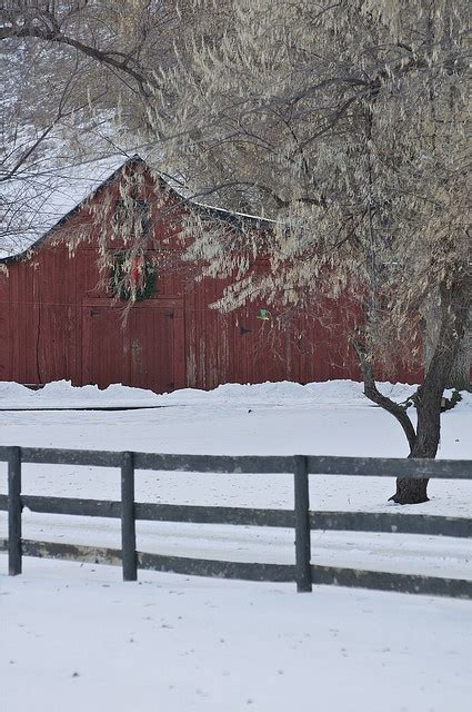 Christmas Barn | Old barns, Barn, Country barns