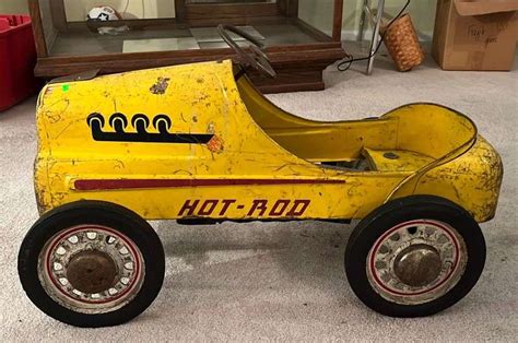 Hot Rod Pedal Car 34x19 Metzger Property Services Llc