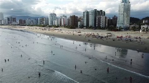 Praia Grande Canto Do Forte Voo De Drone Marcello Toledo YouTube