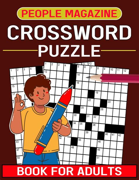 People Magazine Crossword Puzzle Book For Adults Engaging Puzzle With