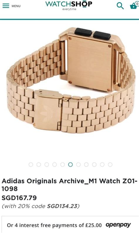 Adidas Originals Archive M Watch Women S Fashion Watches