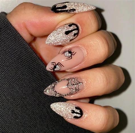 Spooky Chic Halloween Nail Ideas 90 Acrylic Designs