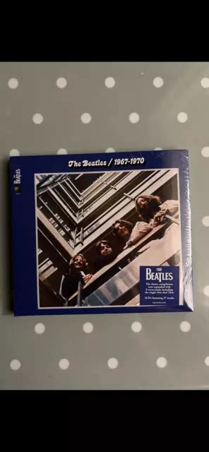 THE BEATLES 1967 1970 Blue Album 2023 CD Includes Now And Then 1