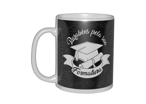 Caneca Ml Parab Ns Formatura Decora Es Sortidas Cer Mica Glassral