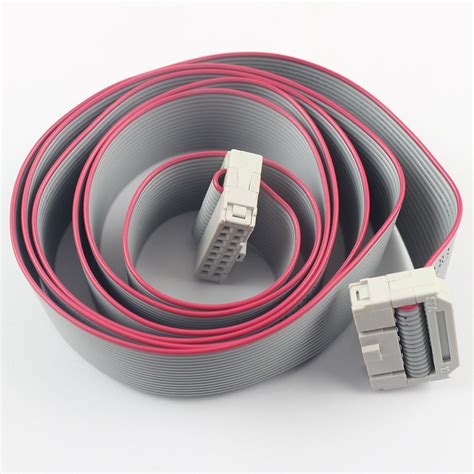 1Pcs 2 54mm Pitch 2x8 Pin 16 Pin 16 Wire Extension IDC Flat Ribbon