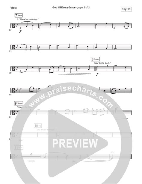 God Of Every Grace Choral Anthem Satb Viola Sheet Music Pdf Keith