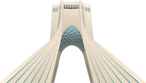 Azadi Tower, Tehran, Iran PNG Transparent Clipart Image and PSD File ...