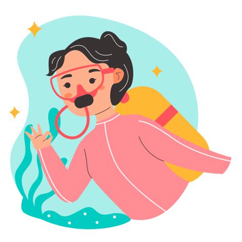 Diving Stickers Free User Stickers