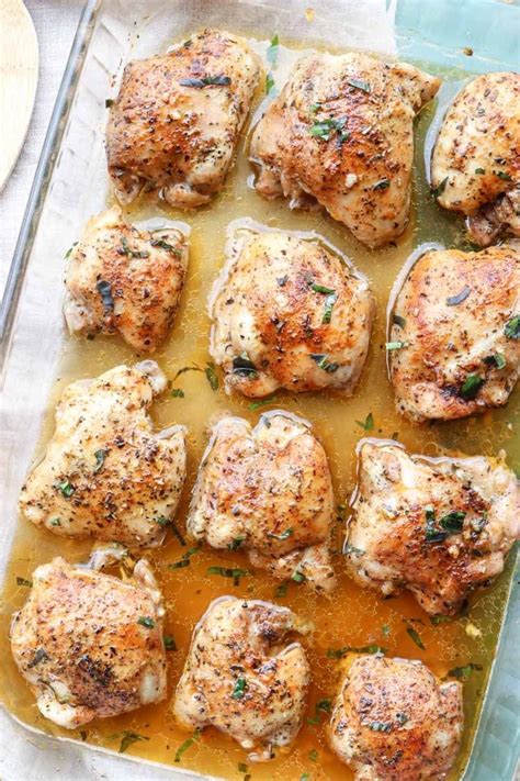 Chicken Thigh Recipe In A Glass Casserole Dish Chicken Thigh Recipes