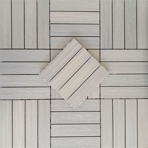 Террасная доска decking Antique Plastic Composite (white base)