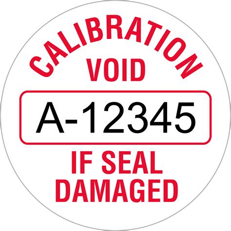 Circular Destructible Seals Tamper Evident Labels